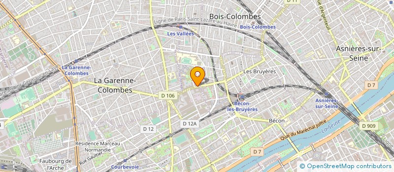 localisation de l'entreprise 92GRANDE RUE à BOIS-COLOMBES