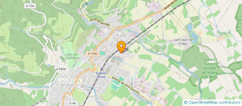 localisation de l'entreprise 930 008 578   TULLINS