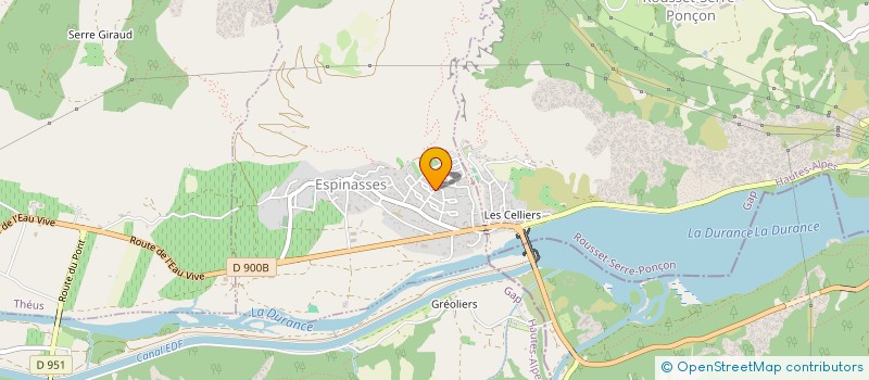 localisation de l'entreprise 930 010 814   ESPINASSES