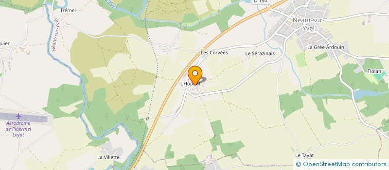 localisation de l'entreprise 930 013 370   NEANT-SUR-YVEL