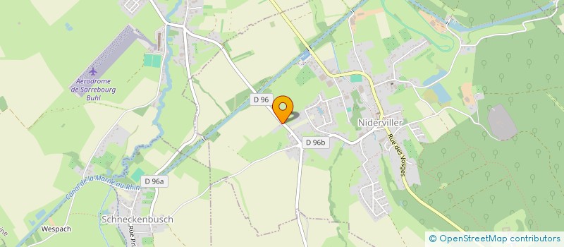 localisation de l'entreprise 930 036 694   NIDERVILLER