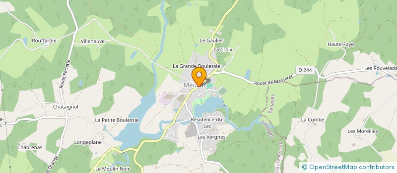 localisation de l'entreprise 930 044 979 à MEUZAC