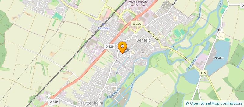 localisation de l'entreprise 930 115 621 à BENFELD