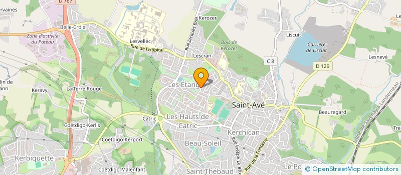 localisation de l'entreprise 930 131 313   SAINT-AVE