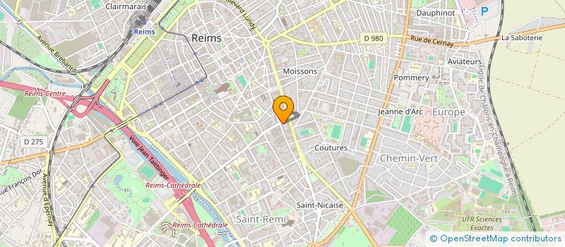 localisation de l'entreprise 930 135 751   REIMS