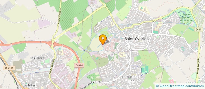 localisation de l'entreprise 930 147 954   SAINT-CYPRIEN