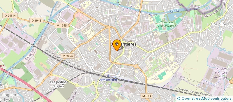 localisation de l'entreprise 930 161 872 à ARMENTIERES