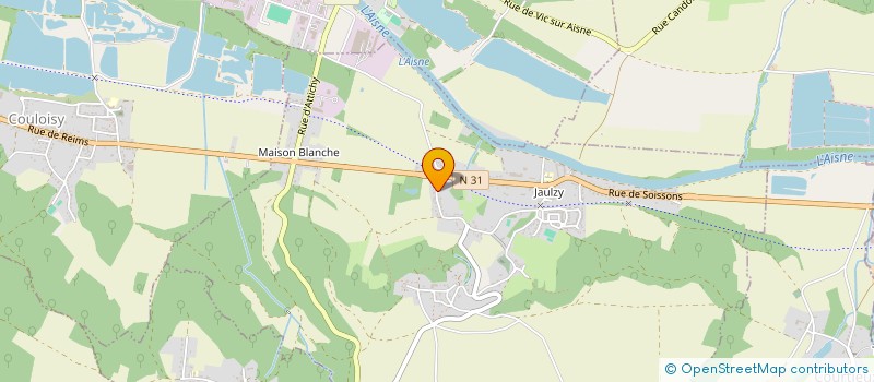 localisation de l'entreprise 930 162 615   JAULZY