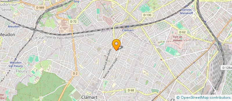 localisation de l'entreprise 930 220 041 à CLAMART