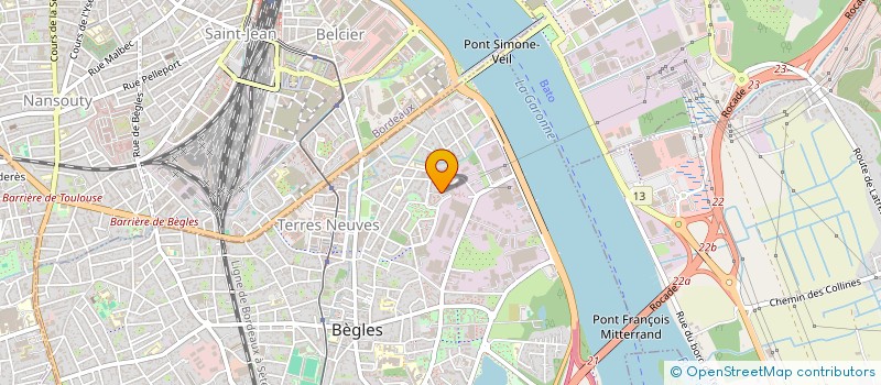 localisation de l'entreprise 930 228 697   BORDEAUX