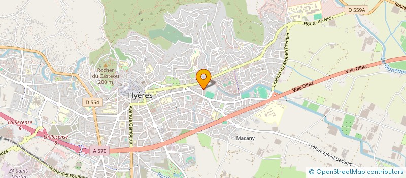 localisation de l'entreprise 930 240 338   SOLLIES-PONT