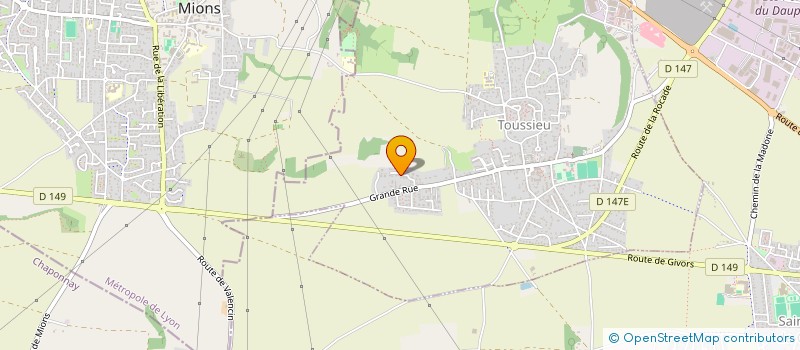 localisation de l'entreprise 930 249 180   LES GARENNES SUR LOIRE