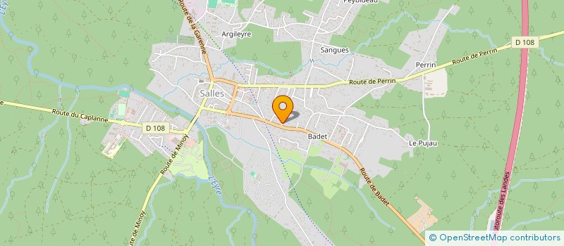 localisation de l'entreprise 930 274 212   SALLES