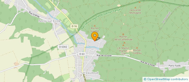 localisation de l'entreprise 930 287 289   LE VAUDOUE