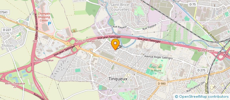 localisation de l'entreprise 930 303 458   TINQUEUX
