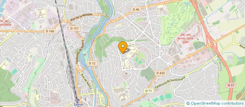 localisation de l'entreprise 930 307 822   EPINAL