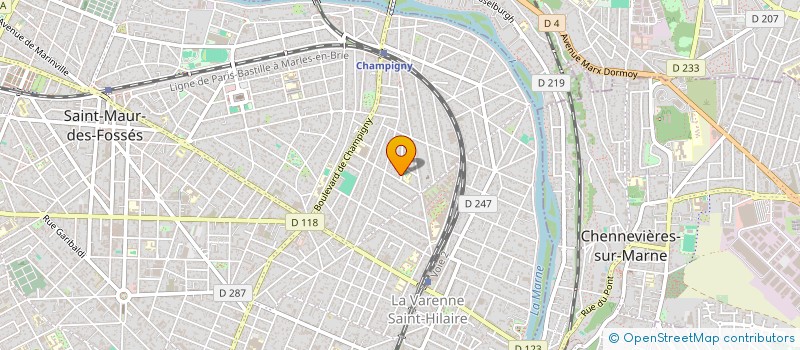 localisation de l'entreprise 930 343 090  à SAINT-MAUR-DES-FOSSES