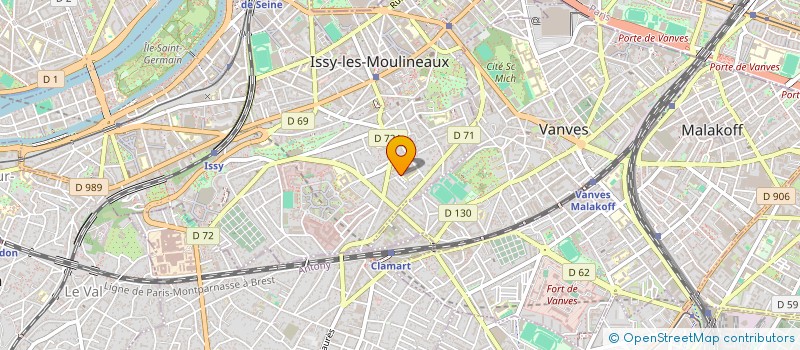 localisation de l'entreprise 930 365 598 à ISSY-LES-MOULINEAUX