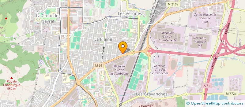 localisation de l'entreprise 930 375 951   CLERMONT-FERRAND