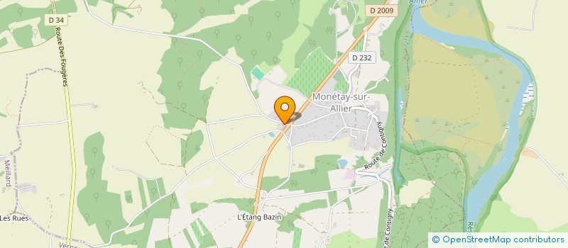 localisation de l'entreprise 930 396 171   MONETAY-SUR-ALLIER