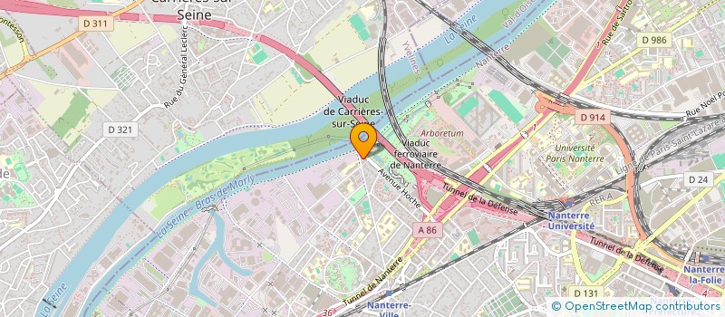 localisation de l'entreprise 930 409 602   NANTERRE