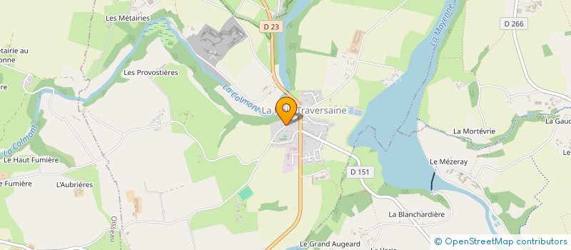 localisation de l'entreprise 930 412 218   LA HAIE-TRAVERSAINE