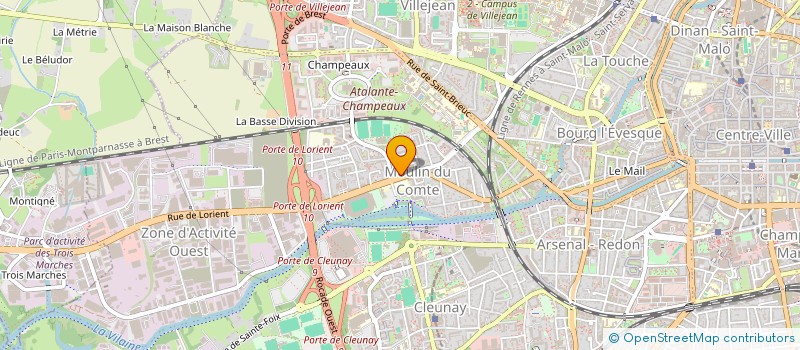 localisation de l'entreprise 930 417 480   CREVIN