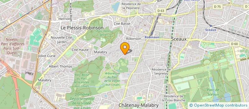 localisation de l'entreprise 930 431 978 à CHATENAY-MALABRY