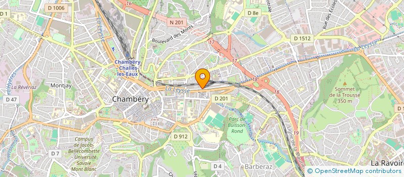 localisation de l'entreprise 930 468 939   CHAMBERY