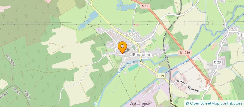 localisation de l'entreprise 930 507 389   BOUROGNE