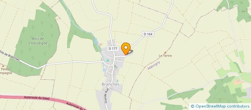 localisation de l'entreprise 930 509 807   BRANCHES