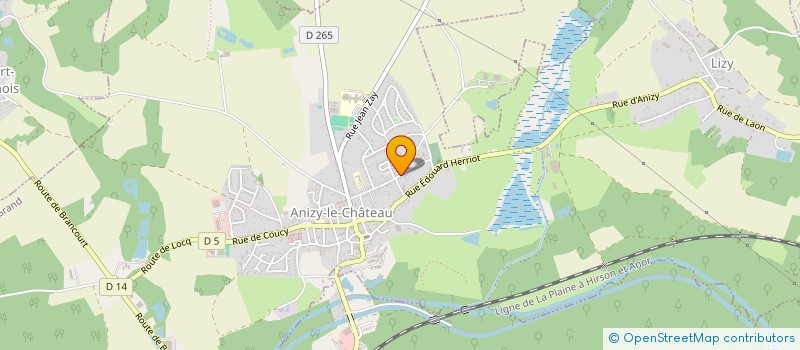 localisation de l'entreprise 930 529 813   ANIZY-LE-GRAND