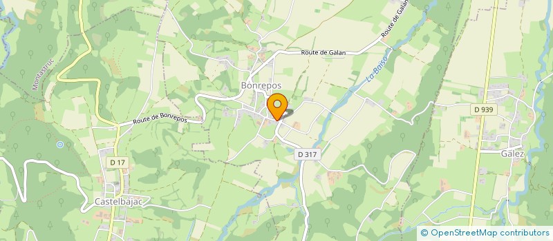 localisation de l'entreprise 930 539 507   BONREPOS