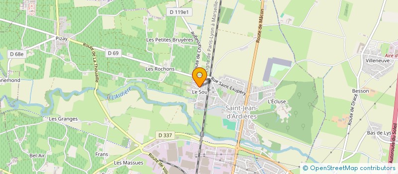 localisation de l'entreprise 930 546 155   BELLEVILLE-EN-BEAUJOLAIS