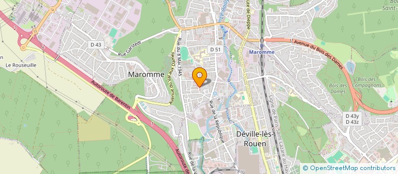 localisation de l'entreprise 930 558 002   ROUEN