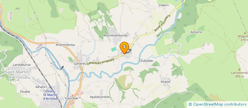 localisation de l'entreprise 930 561 543   OSSES