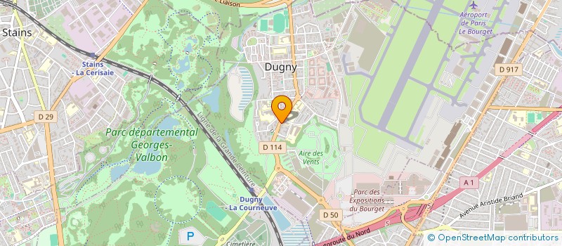 localisation de l'entreprise 930 563 598   PANTIN