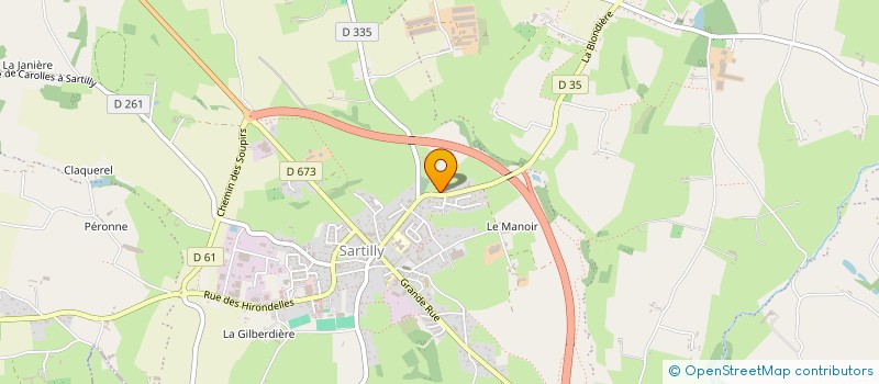 localisation de l'entreprise 930 563 929   SARTILLY-BAIE-BOCAGE