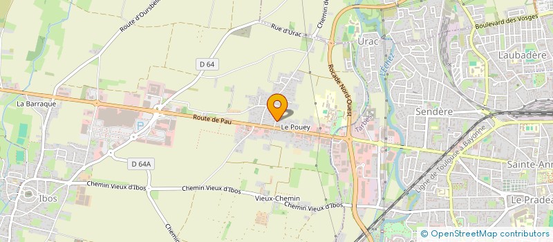 localisation de l'entreprise 930 565 833 à DUCOS