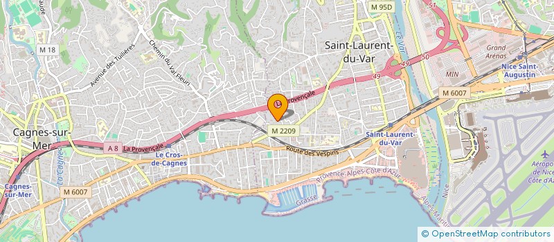 localisation de l'entreprise 930 575 261   SAINT-LAURENT-DU-VAR