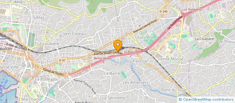 localisation de l'entreprise 930 584 727   TOULON