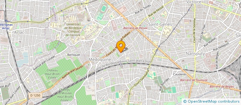 localisation de l'entreprise 930 606 553   TALENCE