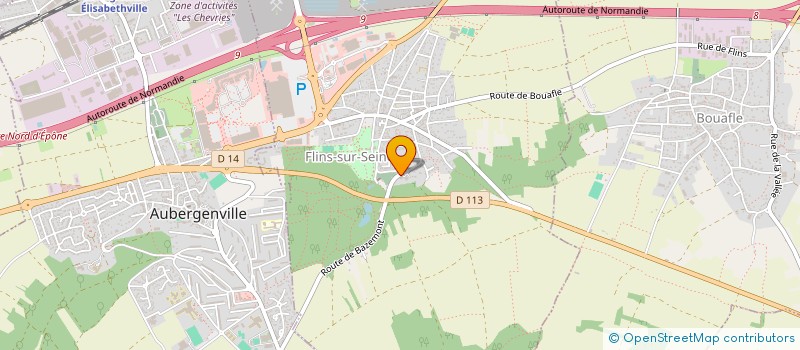 localisation de l'entreprise 930 607 510   FLINS-SUR-SEINE