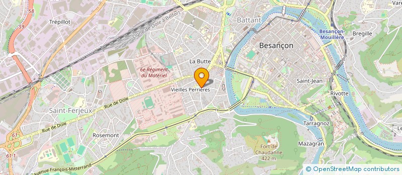 localisation de l'entreprise 930 614 391   BESANCON