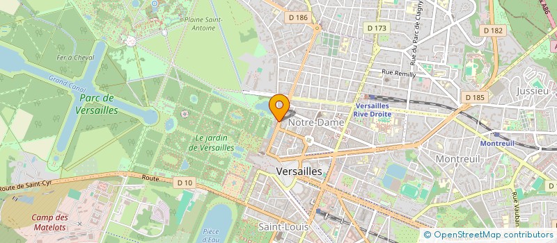localisation de l'entreprise 930 650 874  à VERSAILLES