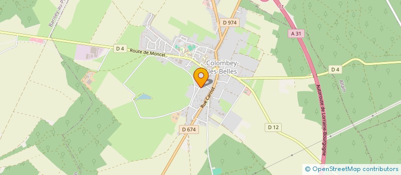 localisation de l'entreprise 930 696 844   COLOMBEY-LES-BELLES