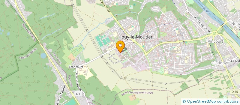 localisation de l'entreprise 930 702 451   JOUY-LE-MOUTIER