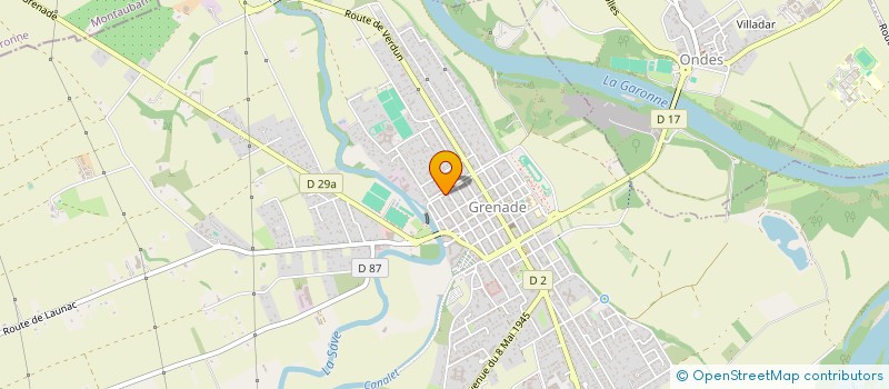 localisation de l'entreprise 930 703 509   GRENADE