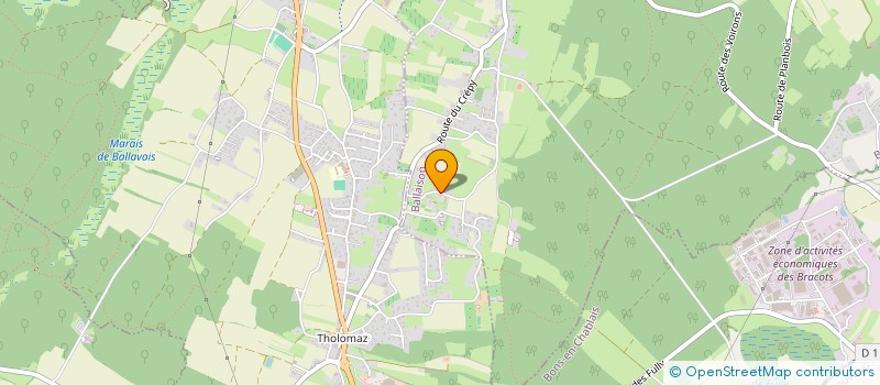 localisation de l'entreprise 930 713 029   BALLAISON