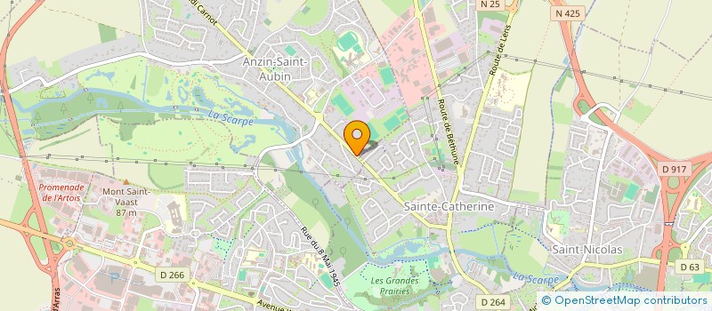 localisation de l'entreprise 930 720 875  à ANZIN-SAINT-AUBIN